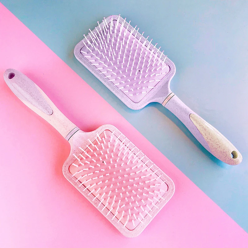 Peigne à coussin d'air à friser moelleux, brosse à cheveux de Massage antistatique, brosse à cheveux bouclée démêlante pour femmes, coiffure