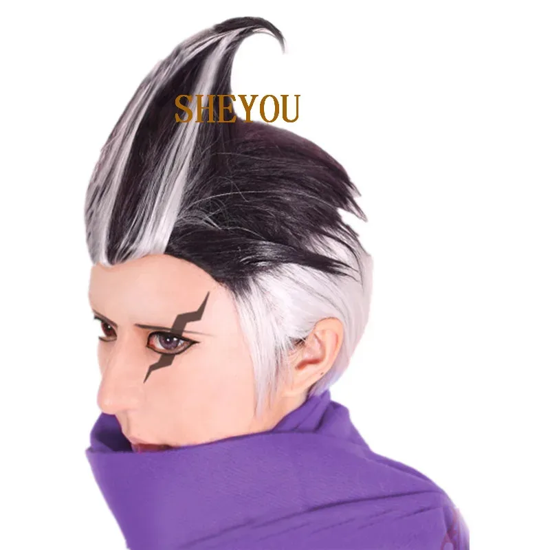 

Сиси 2233Dangan Ronpa Tanaka Gandamu Danganronpa термостойкие волосы для Хэллоуина для косплея Peruca + шапочка для парика