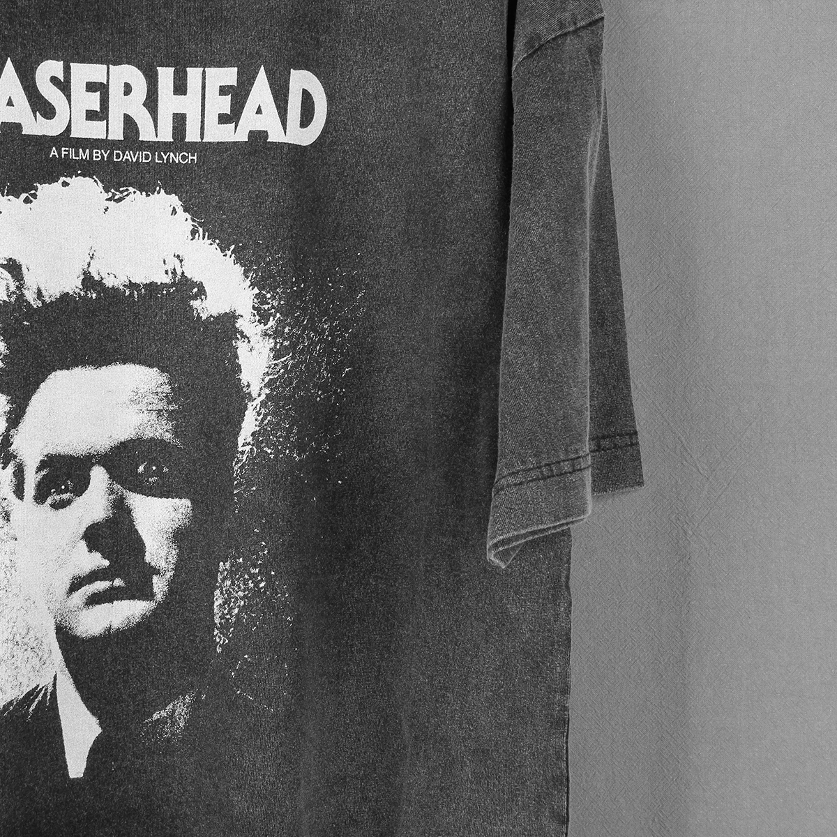 Eraserhead T-Shirt Horror Movie David Lynch Nosferatu The Cabinet of Dr. Caligari Elephant Man Washed Long Sleeves Cotton Tee