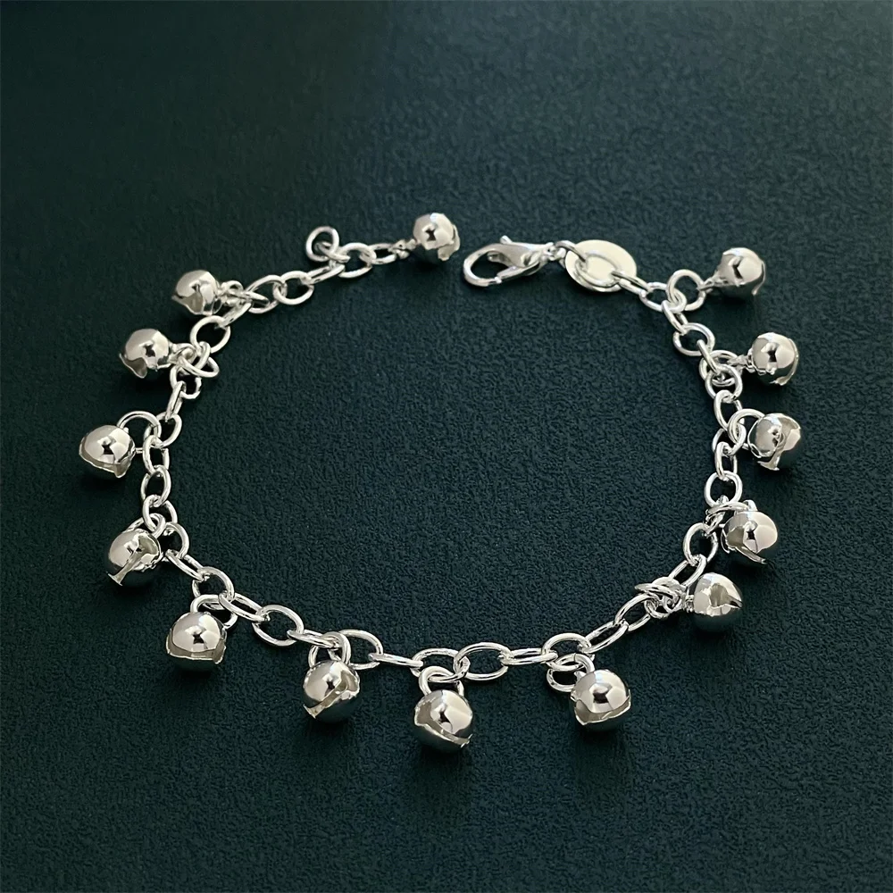 Andara 925 sterling silver bracelet bell exquisite suitable for women fashion wedding party gift jewelry