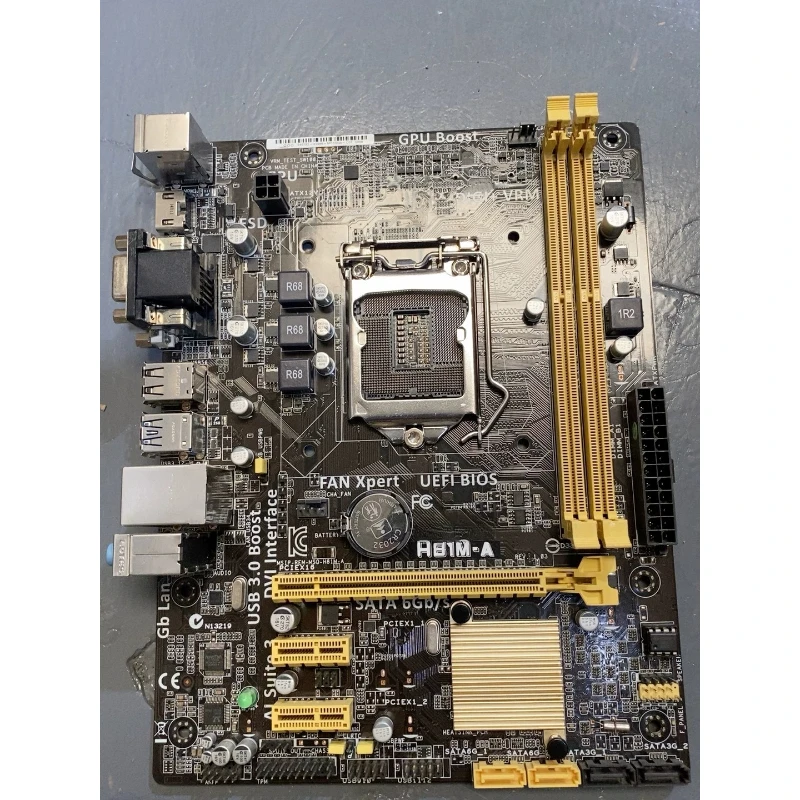 

Used H81M-A Micro ATX Motherboard LGA 1150 Support 4th 5th Gen Intel Core CPU DDR3 RAM Mainboard for ASUS