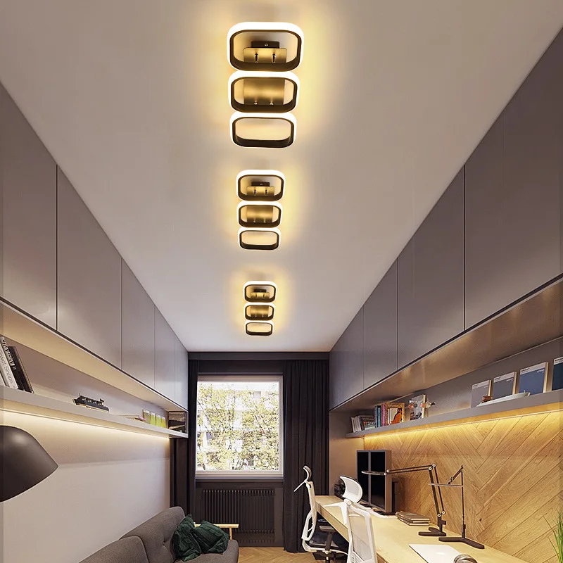 

Modern Living Room LED Ceiling Lamp Bedroom Dining Room Minimalist ceiling Lighting Kitchen Hallway Ceiling Light Luces