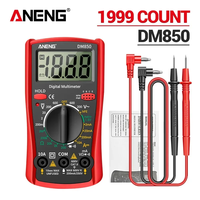 ANENG Smart Multimeters Professional Automatic AC/DC Votage Tester 1999 Counts Ohm Ammeter DM850 Detector ResistanceTest Tools