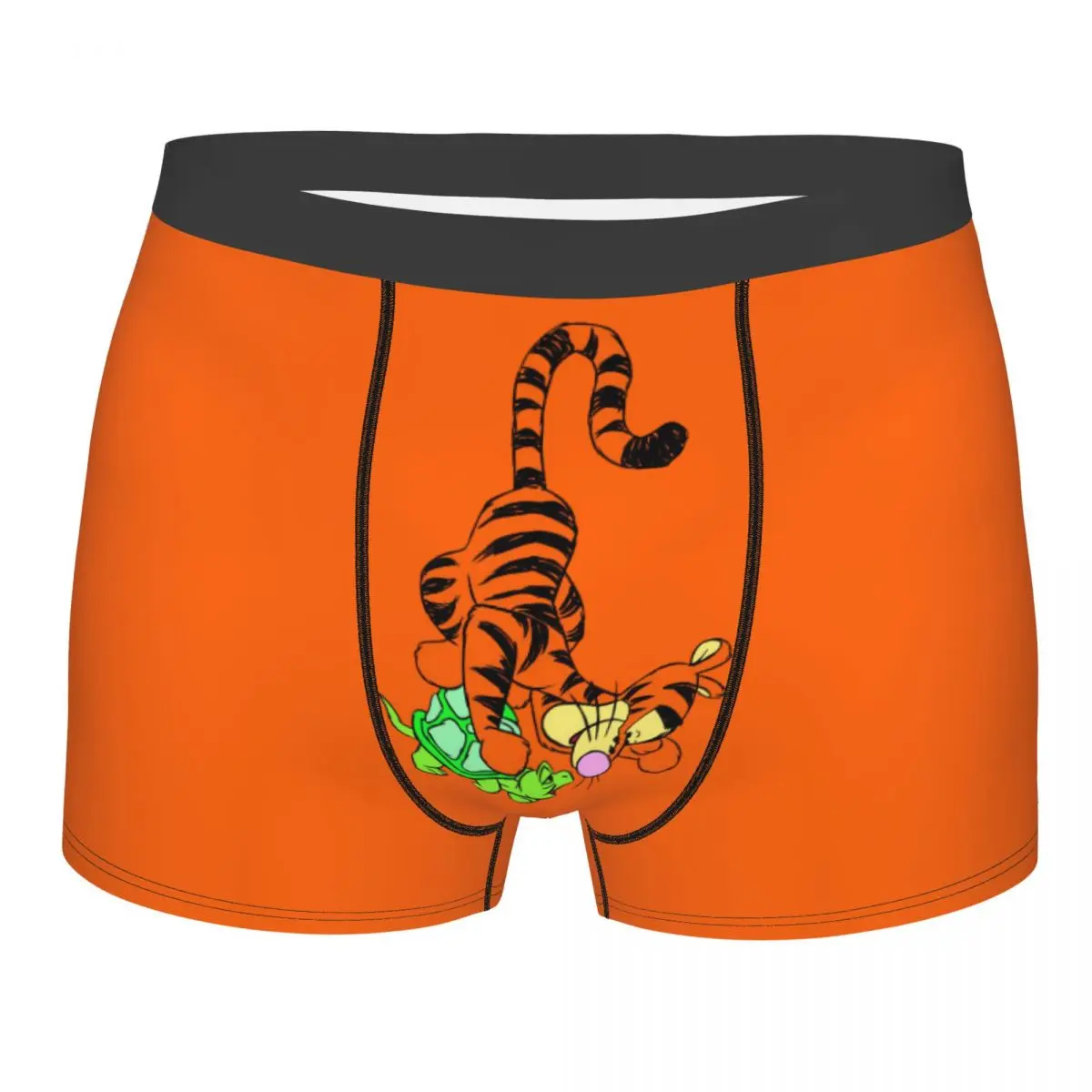 

Мужские боксеры My Friends Tigger Pooh на заказ, нижнее белье с 3D принтом, трусы, эластичные трусы