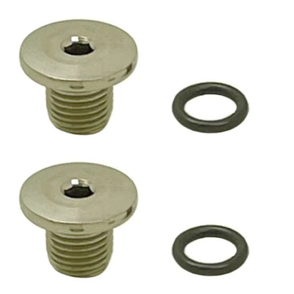 Bike Hydraulic Brake Bleed Screws with O Ring for For R7020 For R9120 For R9170 Replacement Brake Parts Made of Ti Alloy
