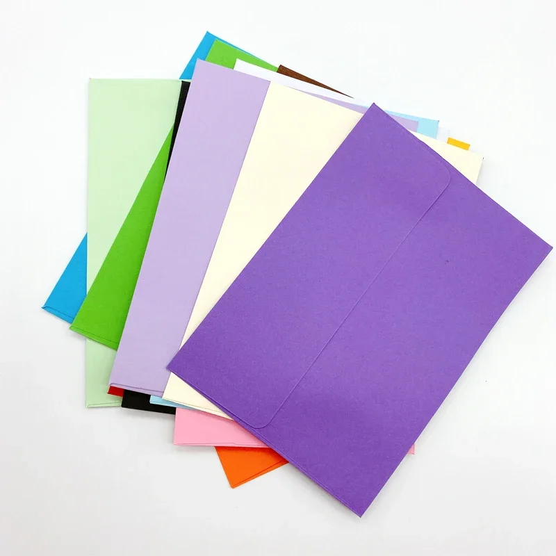 10pcs Candy Colors Envelope Paper Envelope Gift Invitation card envelope Stationery