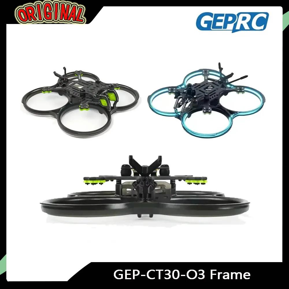 

GEPRC GEP-CT30 Cinebot 30 Frame Kit - 3" Carbon Fiber with Propeller Guard for FPV Freestyle Cinewhoop Quadcopter