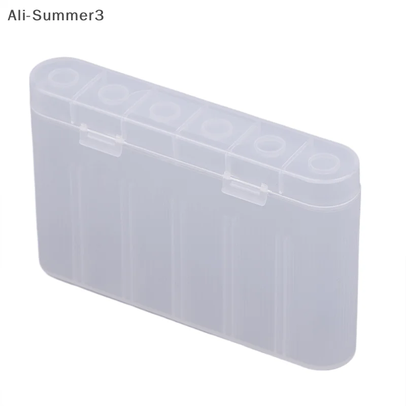 1PC DIY Accessories 6 Slot Waterproof Storage Box For 18650 Batteries Portable Holder Case Protectors Organiser
