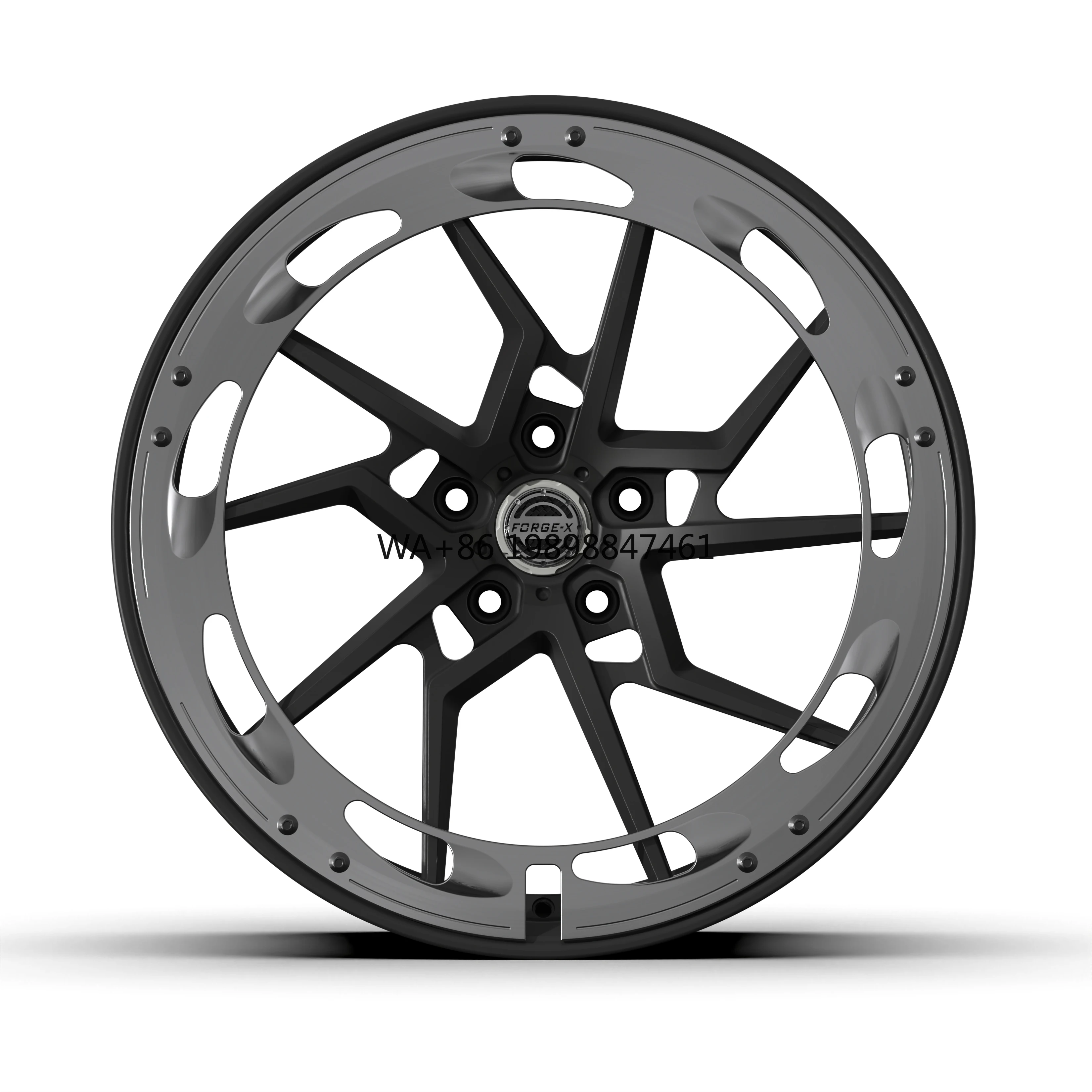 

Customizable 20-24 Inch Forged Wheel Rim AL13-109R Design High Racing Passenger Cars' Support Made of Alloy with PCD 5x112