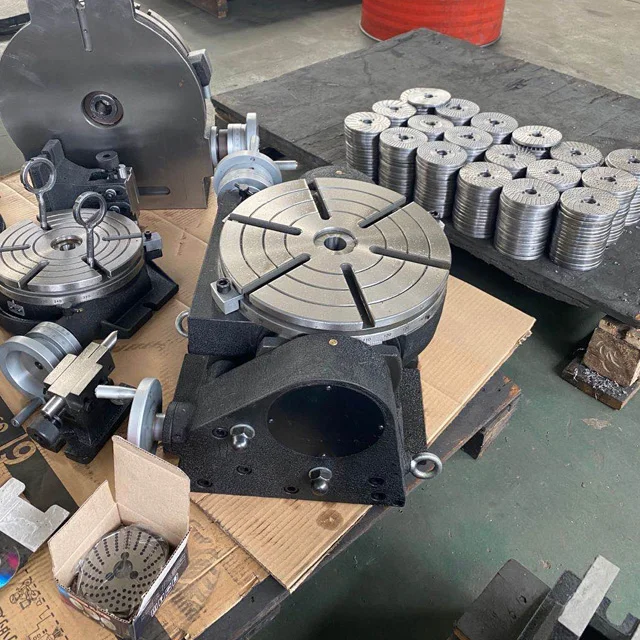 TSK Tilt Turntable Milling Drilling Machine Tools Manual Turntable TSK250 TSK320