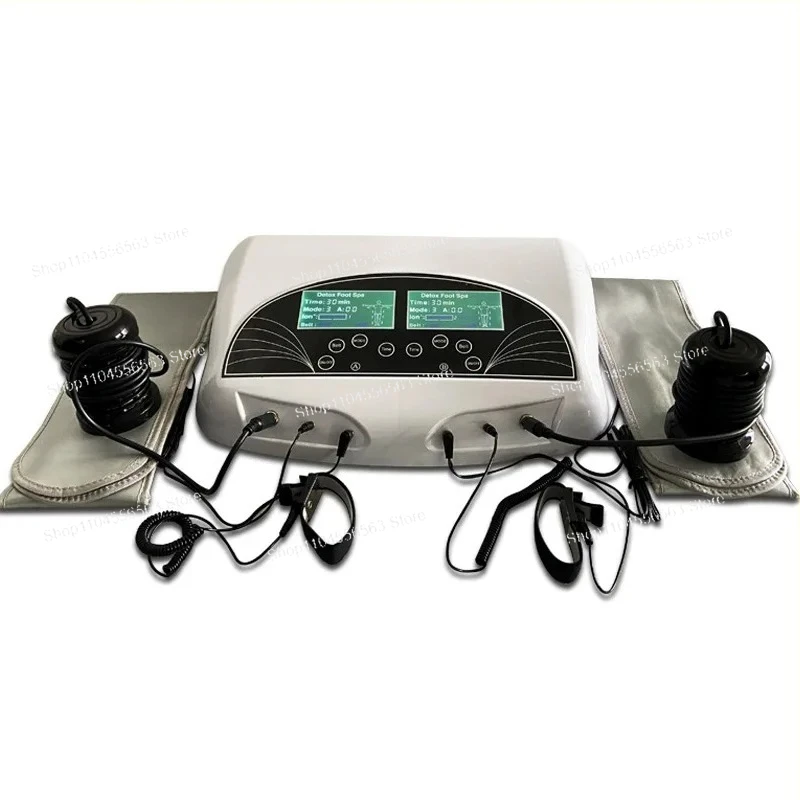 Dual Ionic Foot Bath Detox Machine - Professional Ion Detox System for Foot Spa Cleanse & Detoxification