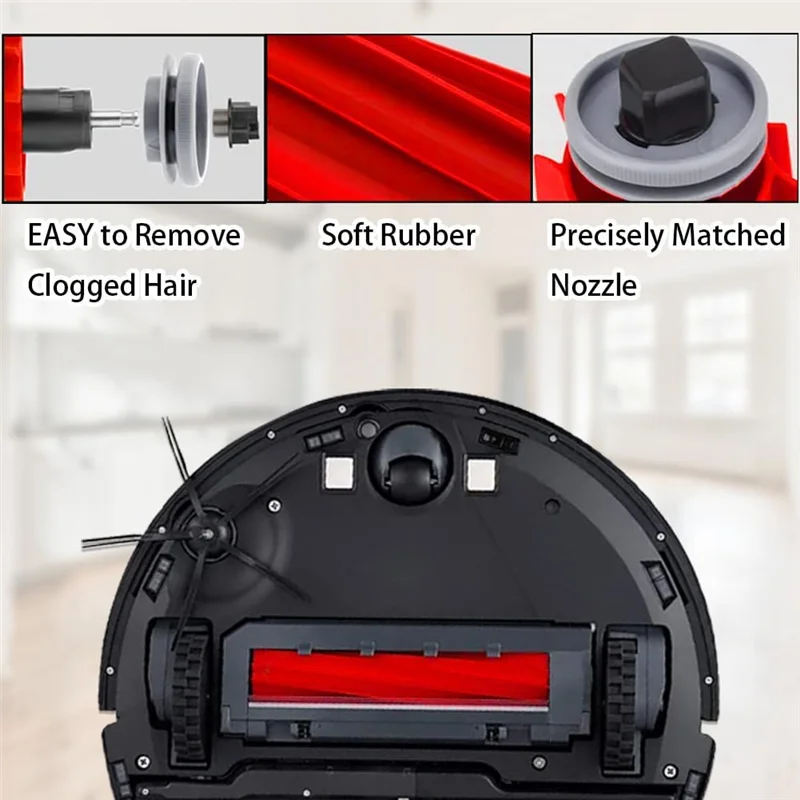 AB43-Für Roborock S7 S7 Plus S7 Maxv S7 Maxv Ultra S7 Pro Ultra Roboter Staubsauger Wichtigsten Seite pinsel Hepa-Filter Mopp Tuch