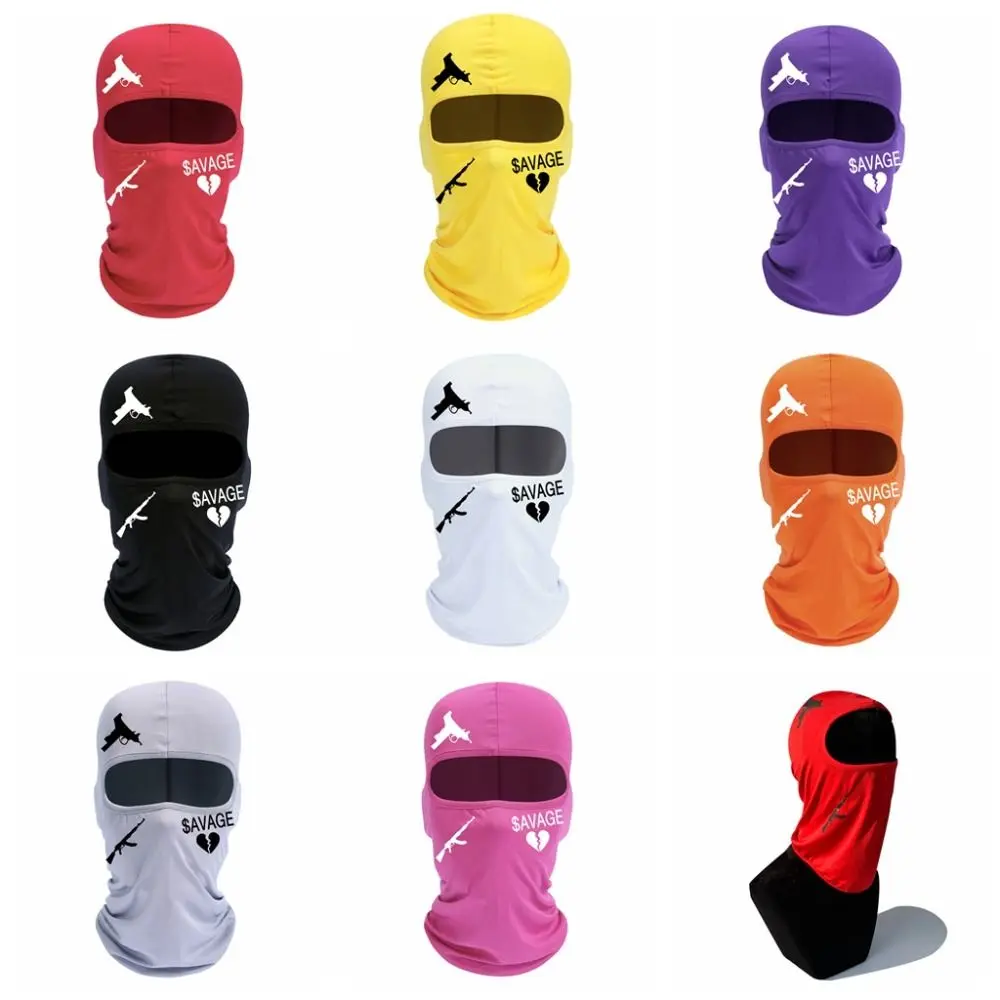 Full Face Cap Ice Silk Sunscreen Face Cover Anti-UV Quick Dry Cycling Balaclava Dustproof Unisex Bicycle Head Cap Fishing