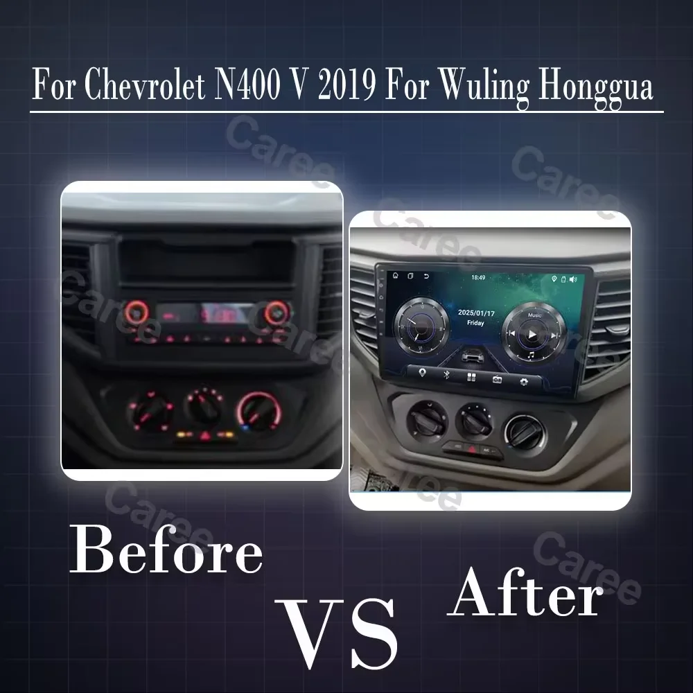 Car Radio Multimed For Chevrolet N400 V 2019 For Wuling Honggua Car Radio Multimedia Video Player Navigation WIFI 4G NO 2din din
