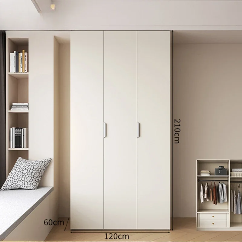 Essentials Nordic Women Closet Tall Interior Large White Rack Bedroom Wardrobe Storage Clothes Guarda Roupas Furniture Home