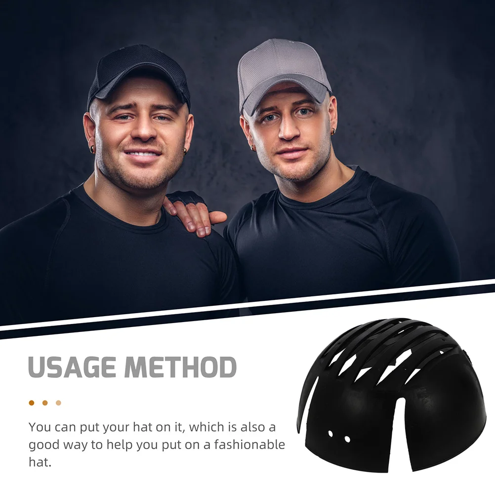 Gorro duro de béisbol con forro, gorra Universal con inserción LED para camionero, seguridad negra para hombres