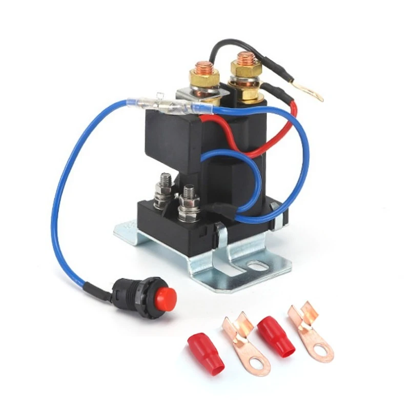 For RV dual battery intelligent isolator charging protector, two-way power control   start electromagnetic relay