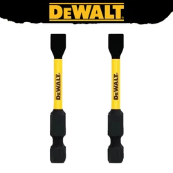 DEWALT SL8 57MM Slotted Impact Drill Bits HSS High Hardness Impact Electric Screwdriver Batch Head 2-Piece