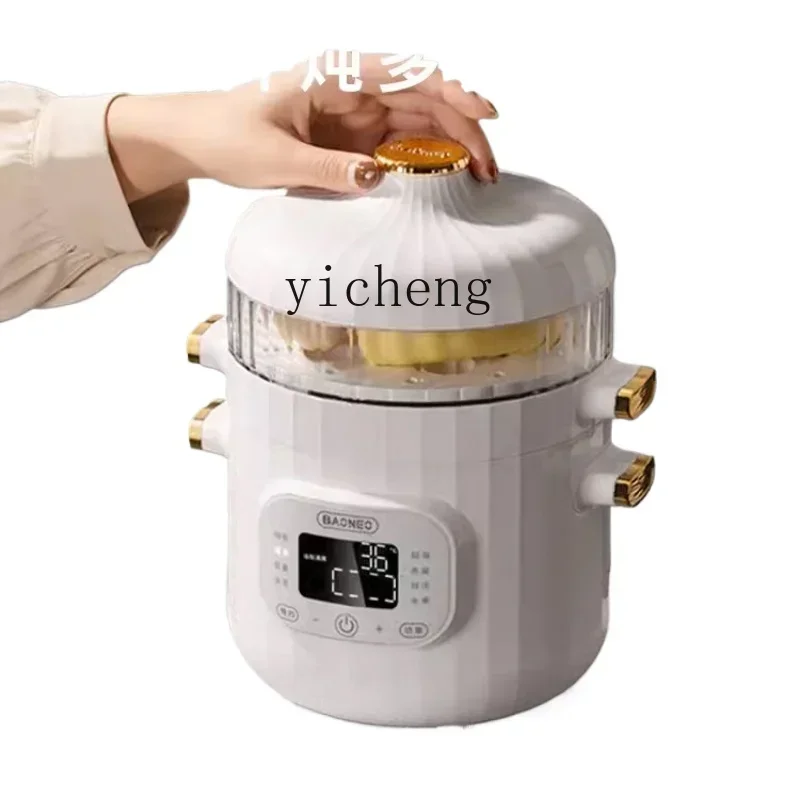 Complementary Food Pot Electric Stewpot Special for Cooking Bird's Nest Porridge Rice Cooker Can Reserve Slow Cooker