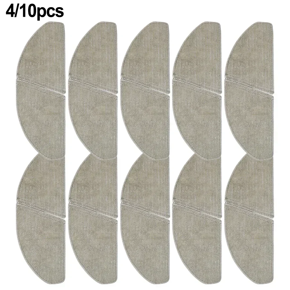 4/10pcs Vacuum Cleaner Mop Rag For S8 S8 Plus For ThinkAir RV50 Pro Mop Cloths Robot Vacuum Cleaner Accessories