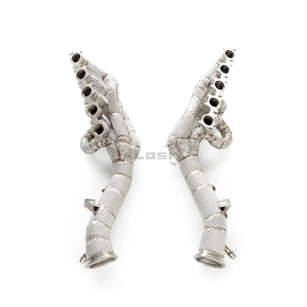 

Perfectly Customized Performance Exhaust Manifold Header Specifically Designed for AUDI R8 V10 5.2L 2010-2019