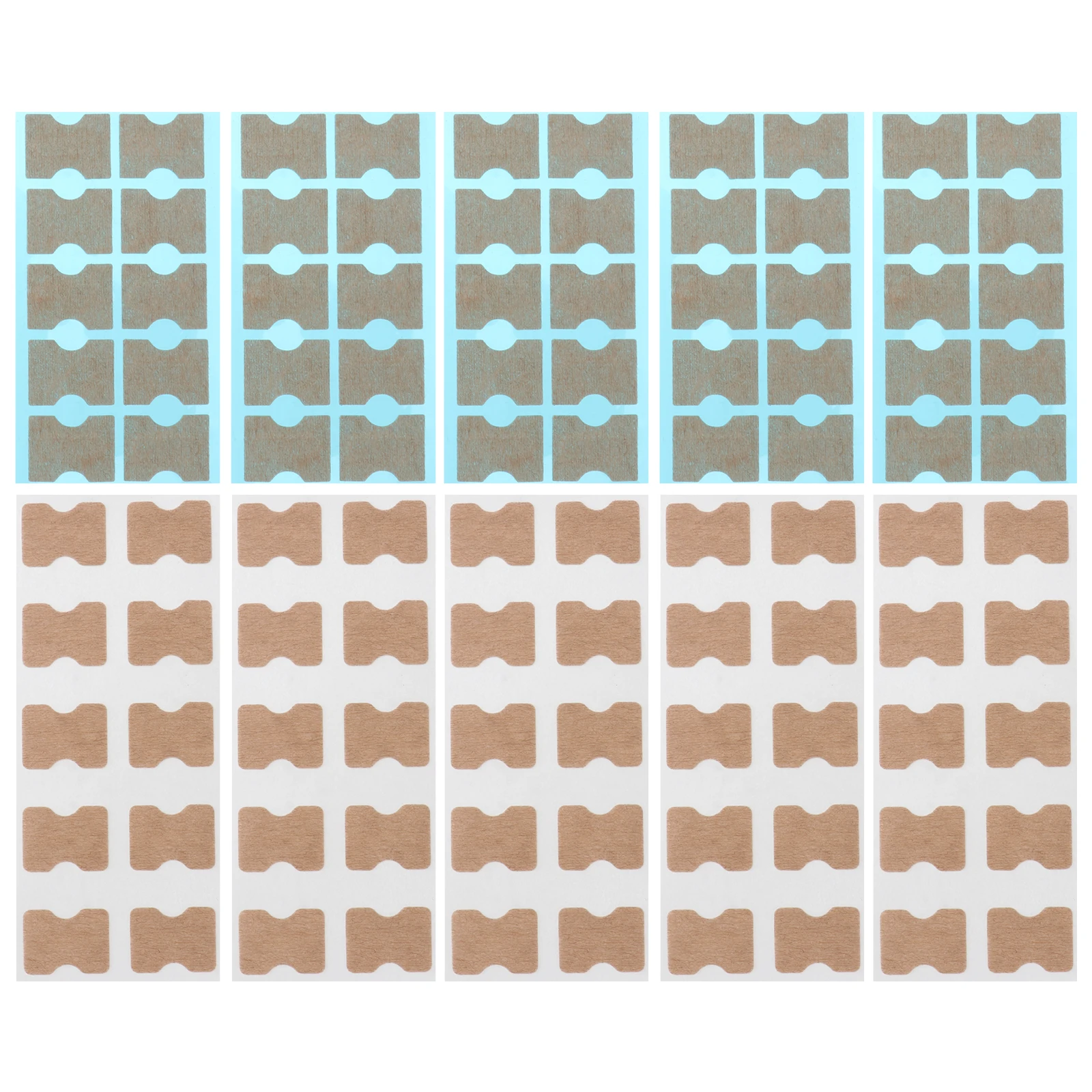 10 Vellen Teennagelverzorging Patches Ingegroeide Teennagel Sticker Orthopedische Corrector voor Gebogen Nagel Behandeling Voet Nagel Healing Tapes