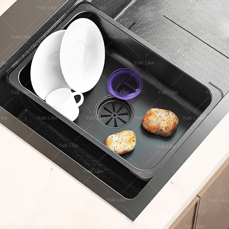 

Stainless Steel Sink Drainage Basket Single Slotl Basin Within Basin Kitchen Drainage Wash Basin Dish Bucket Tub