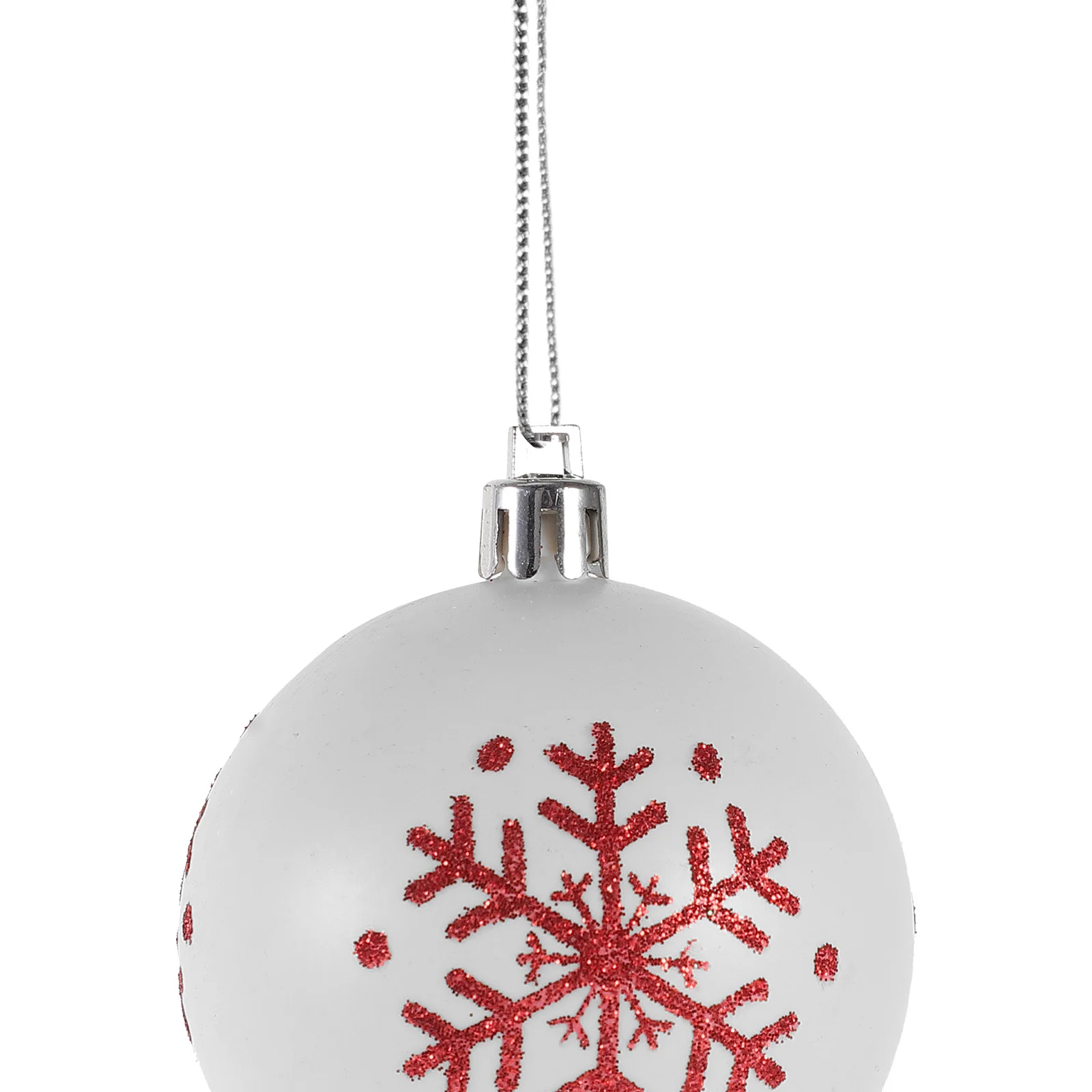 

24Pcs Christmas Tree Hanging Balls Ornaments Xmas Decor Lightweight Easy to Store Creative DIY Projects Xmas Tree Balls