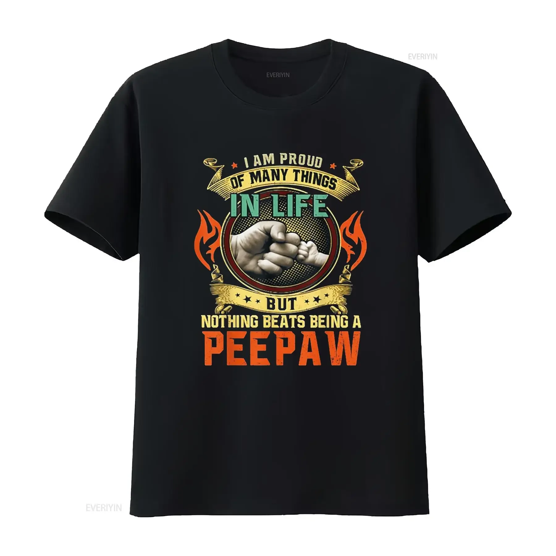 I Am Proud of Many Things In Life Nothing Beat PEEPAW T Shirt Black X Large vintage Washed Stylish Casual Soft designer clothes