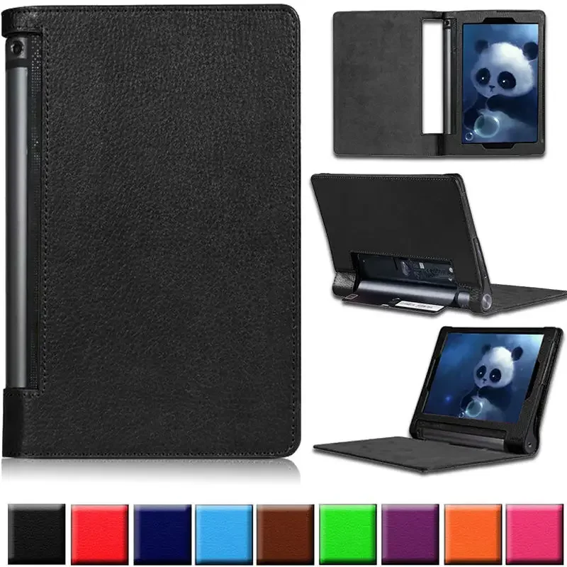 Etui na tablet Lenovo Yoga Tab 3 10 X50L X50F Stojak Pu Leather Cover na tablet Lenovo Yoga Tablet 3 10.1 X50F X50M X50L Funda Capa