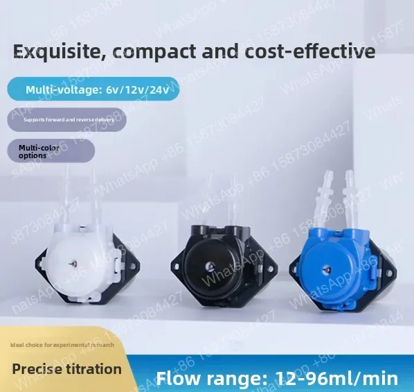 BPH laboratory miniature peristaltic pump 6V12V mini circulating pump 24V titration  small suction methanol