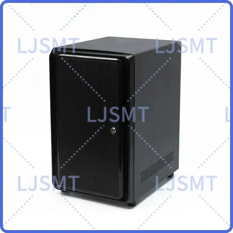 8 Bay NAS Chassis Hot Swappable ITX Mini Tower Home Network Storage Case for DIY Server Build