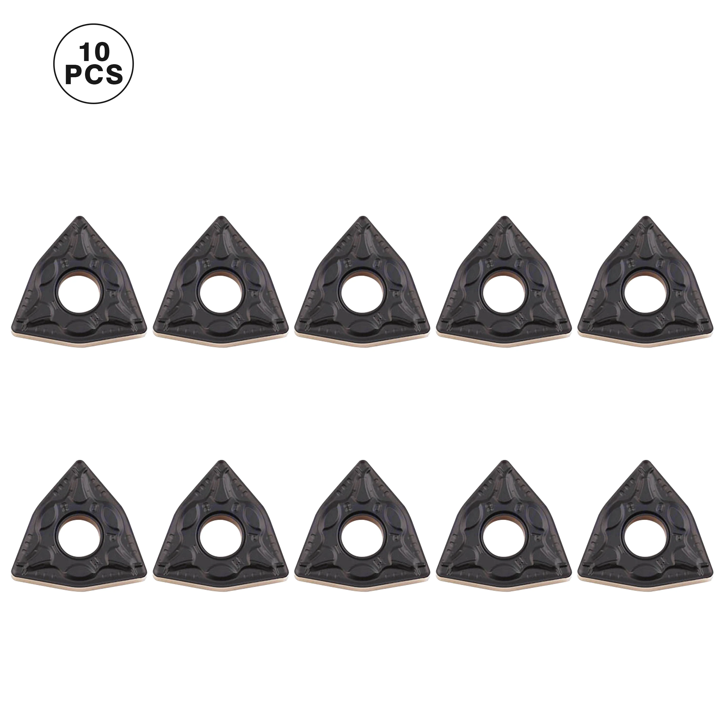 WNMG080404-PM WNMG080408-PM LF9218 Carbide CNC lathe turning inserts PVD+CVD high-quality two-color coated blade,for steel parts