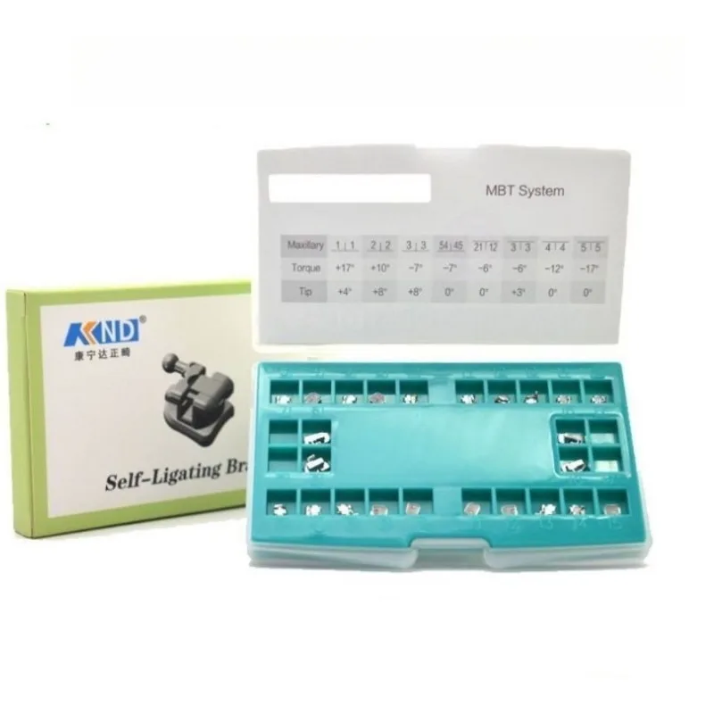 Dental Material Brackets Ceramic Brackets MBT 0.022 Hooks 345 Marking Metal Dental Materials Dental Laboratory