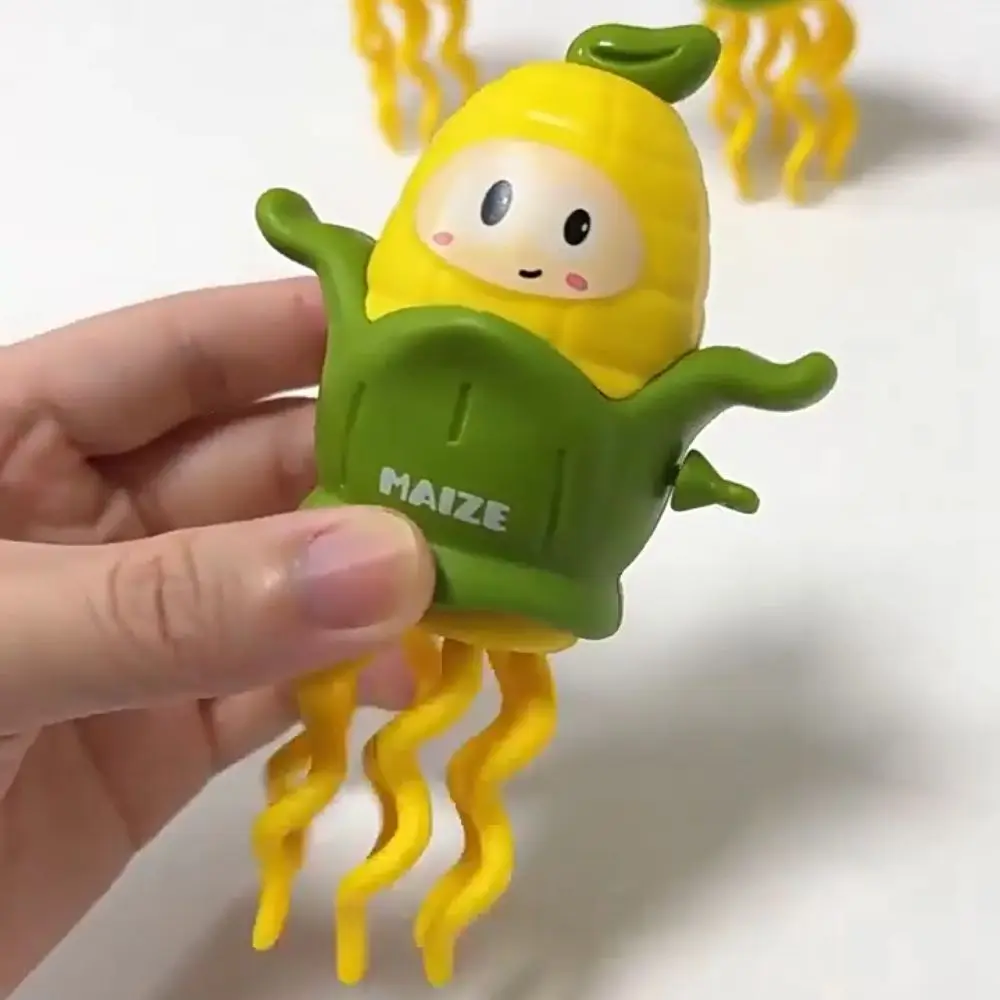 Plastic Dancing Corn Clockwork Toys Simulation Swinging Walking Dancing Octopus Interactive Collection