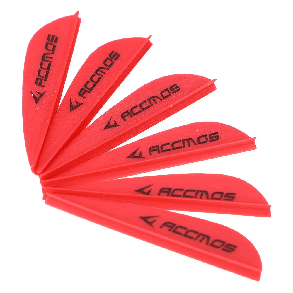 30/60 個アーチェリーフェザーウォータードロップフェザー 1.75 インチ矢印フェザー高弾性プラスチックフェザーアーチェリーアクセサリー