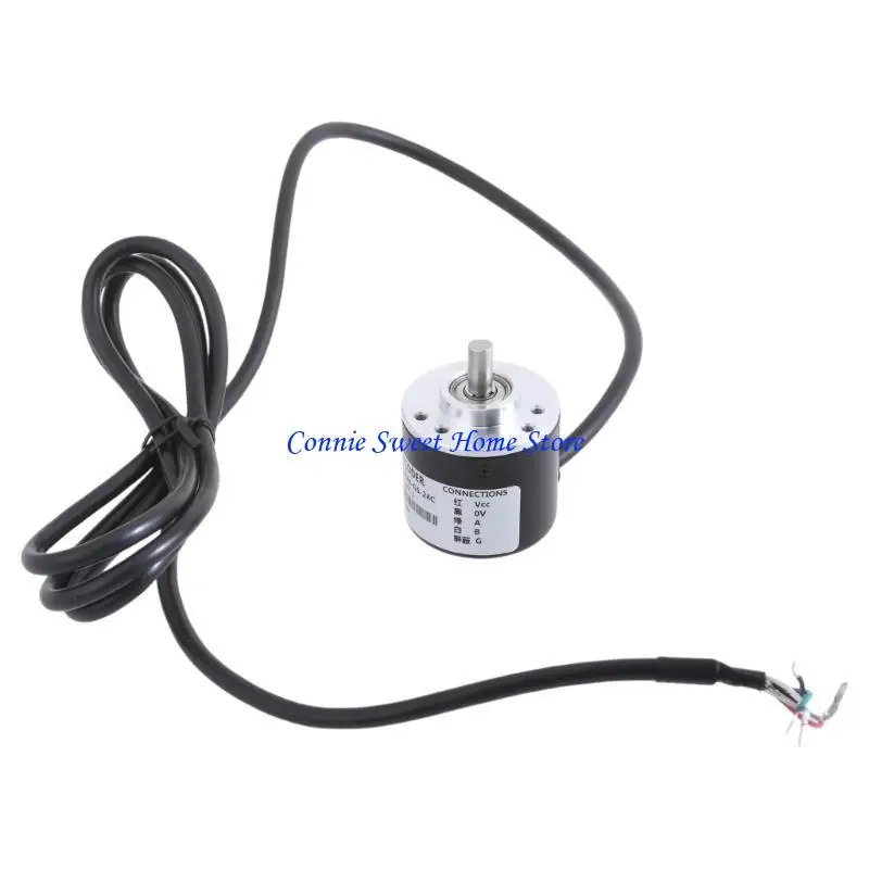 

LXAF New 600 P / R 5V-24V Incremental Rotary AB 2 Phase 6mm Shaft + Coupling