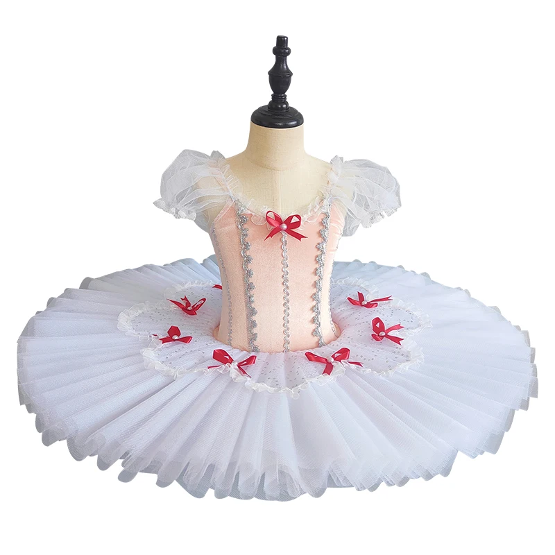 Profissional ballet tutu meninas azul rosa prato panqueca tutu bailarina vestido de festa feminino crianças adulto criança ballet dança traje