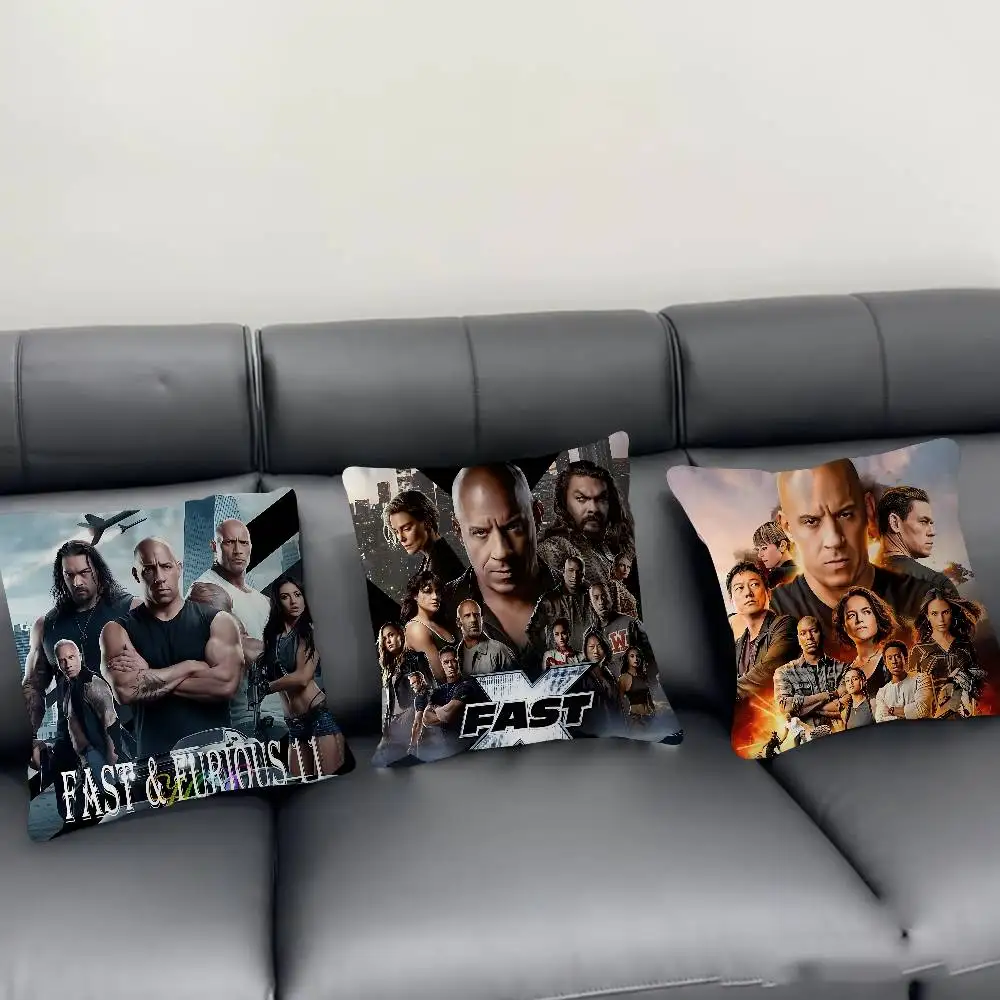 

Наволочка из фильма «F-Fast-and-Furious», подарок, чехол для подушки для спальни, дома, дивана, стула, декор сиденья, наволочка