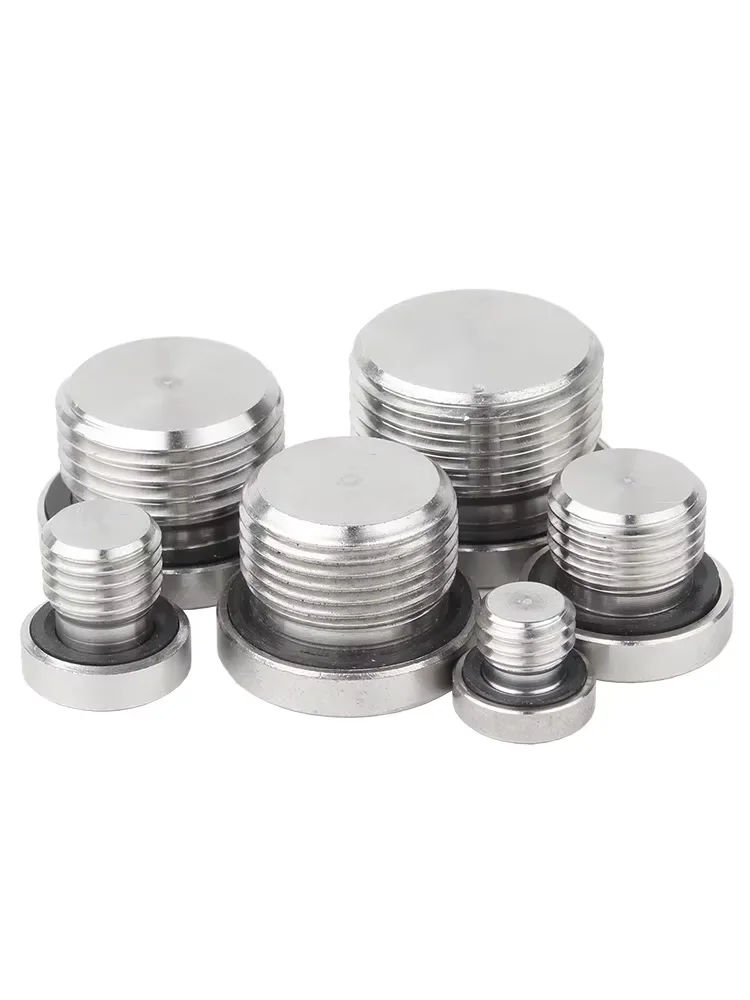 

Фланец M10x1,5 мм, внутренний шестигранный болт, фитинг для масляной и водопроводной трубы, метрическая наружная резьба, шестигранная заглушка из нержавеющей стали 304, уплотнительная вилка ED Rin