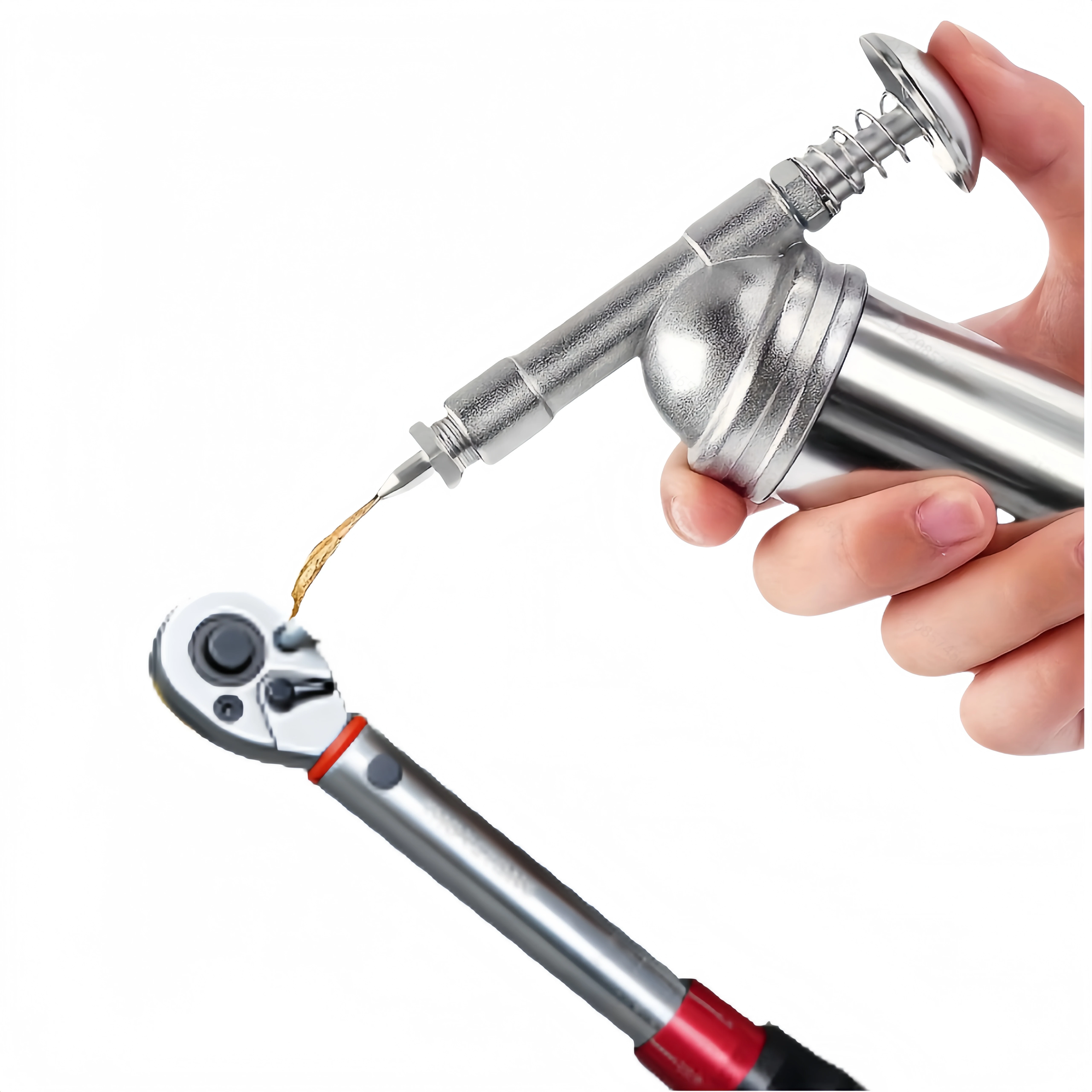 Mesin Oli Tekanan Tinggi Mini - Power Tools Grease ulasan dan harga