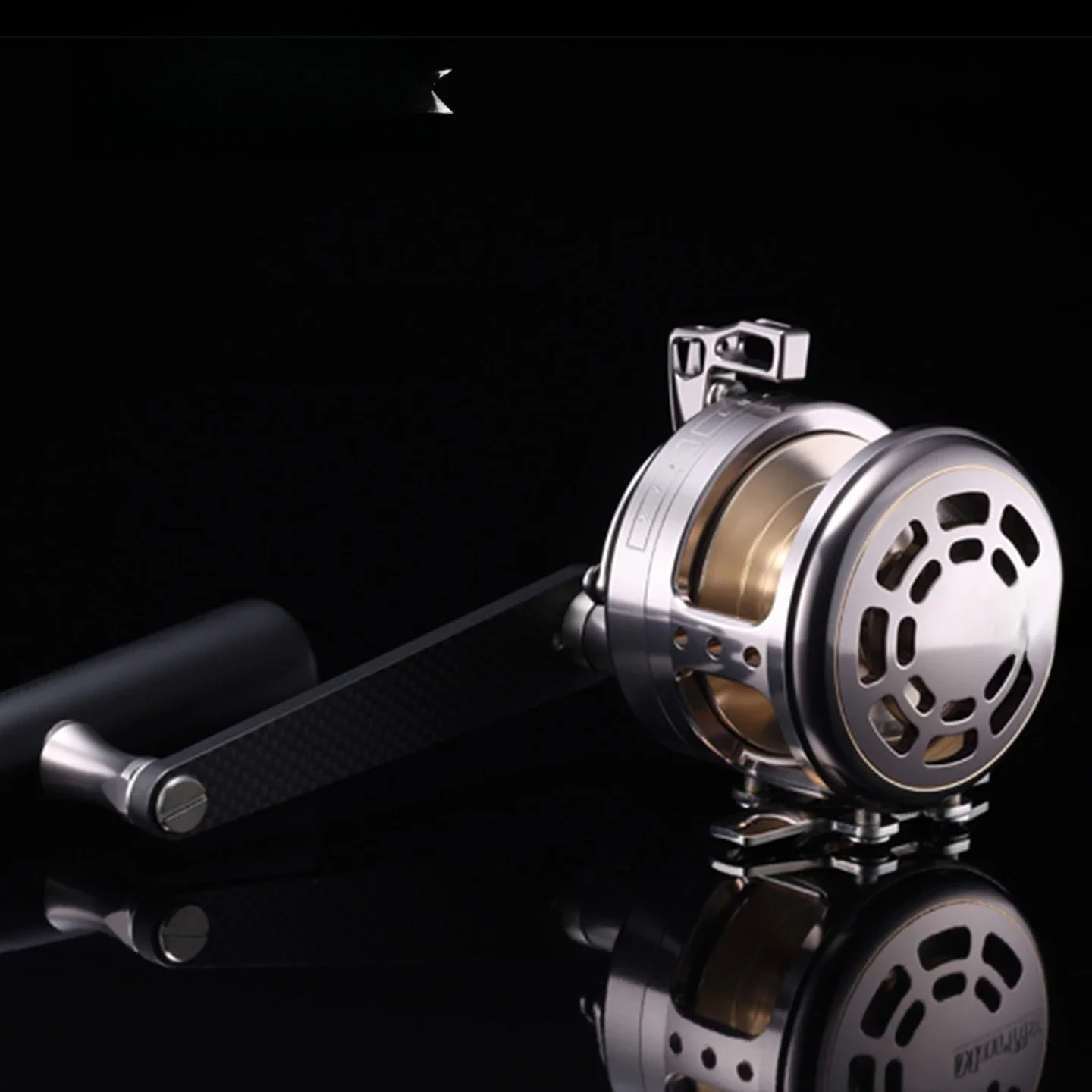 Sea fishing boat fishing slow roller, fast pumping deep sea big object iron plate wheel fishing wheel C3