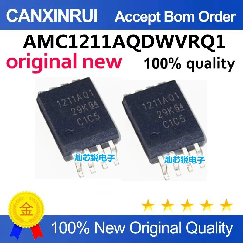 (5-100piezas)1211AQ1 AMC1211AQDWVRQ1 Isolated Amplifier IC for New Energy Charging Machine