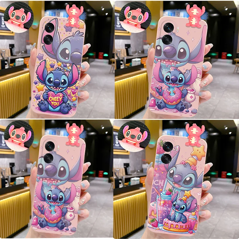 Cartoon Cute Ctitch 3D Tpu Case For Realme C53 C25 C21 C21Y C25Y C20 C51 C12 C15 C30 Note 50 C55 C33 C35 C67 C31 12 Pro Cover