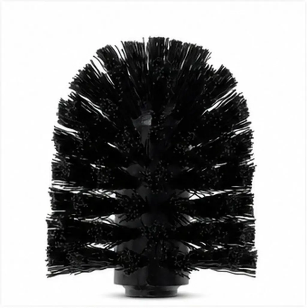 2Pcs Toilet Brush Replacement Heads Slim Profile Deep Clean Reach All Corners Universal Fit Bathroom Toilet Bowl Scrubber