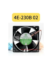 New 4E-230B 02 Taiwan Bi-sonic 120*120*38 insert type all-metal high temperature resistant fan