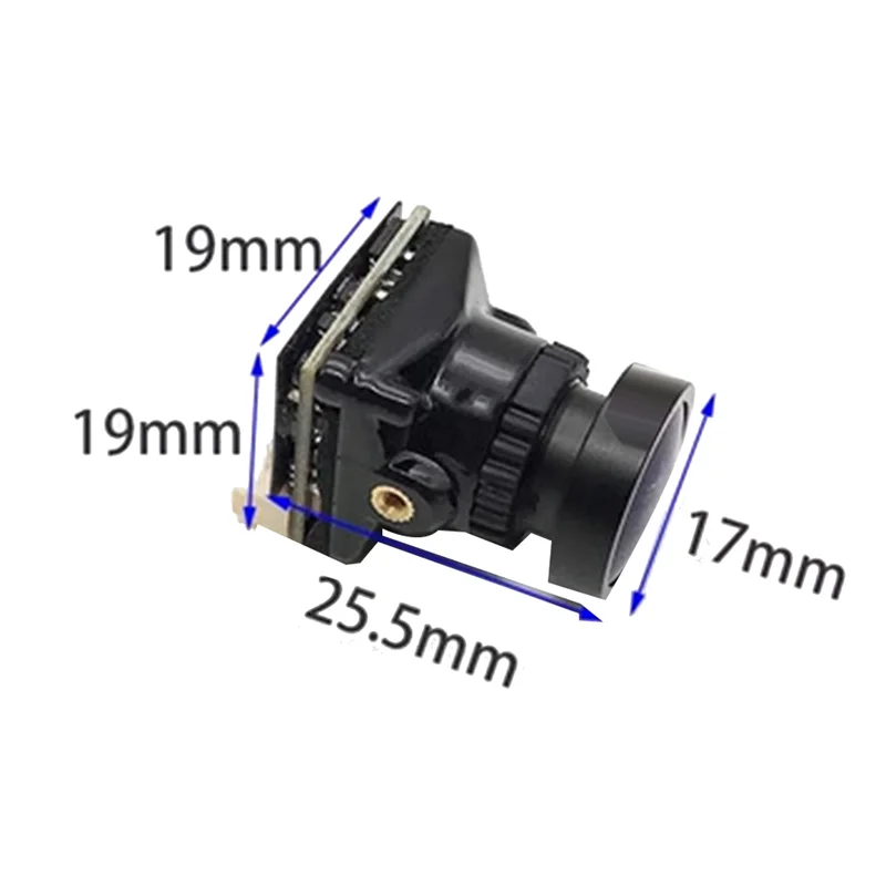 TA-For Mista Ratel FPV Camera 2000TVL 2.1Mm Lens 5MP Night Vision Camera NTSC & PAL Switchable With OSD For RC FPV Drones