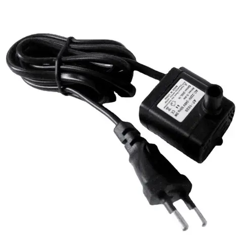 미니 수중 워터 펌프, 수족관 분수 공기 물고기 연못 탱크 연못 워터 펌프, AC 220V, 3W
