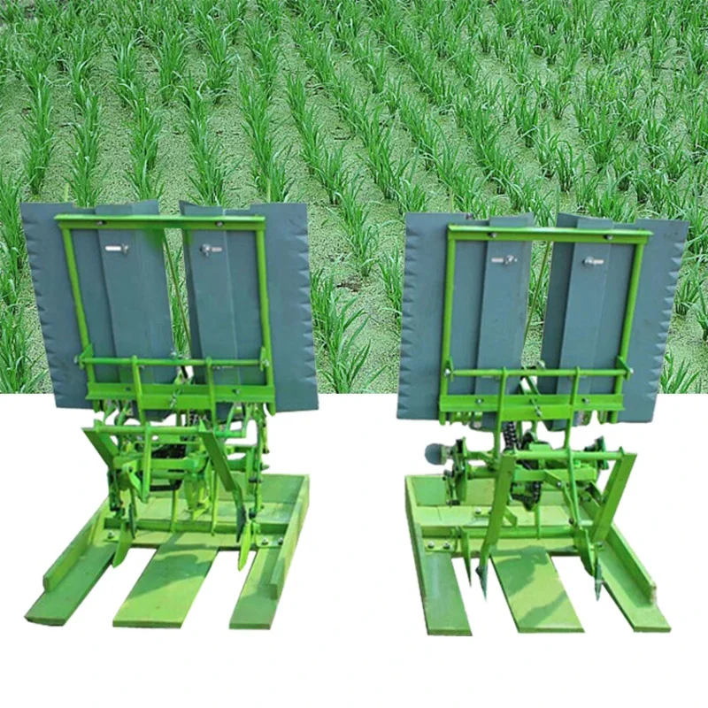 

Professional Processing Hulling Planter Paddy Planting 2 Rows Manual Transplanter Rice Seedling