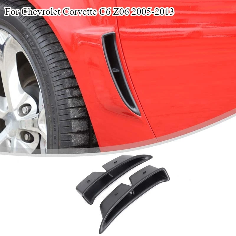 

Fit For Chevrolet Corvette C6 Z06 2005-2013 ABS Rear Fender Air intake Frame Trim Cover Replacement Exterior accessories